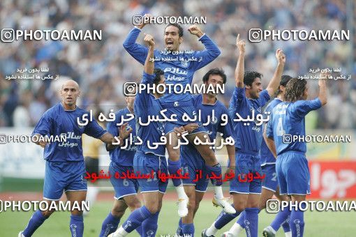 1593711, Tehran, , لیگ برتر فوتبال ایران، Persian Gulf Cup، Week 30، Second Leg، Esteghlal 4 v 1 Bargh Shiraz on 2006/04/21 at Azadi Stadium