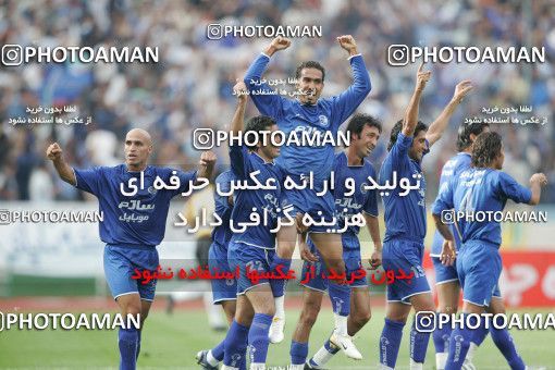 1593662, Tehran, , لیگ برتر فوتبال ایران، Persian Gulf Cup، Week 30، Second Leg، Esteghlal 4 v 1 Bargh Shiraz on 2006/04/21 at Azadi Stadium