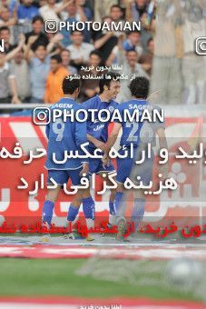 1593622, Tehran, , لیگ برتر فوتبال ایران، Persian Gulf Cup، Week 30، Second Leg، Esteghlal 4 v 1 Bargh Shiraz on 2006/04/21 at Azadi Stadium