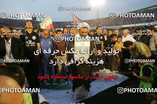 1593712, Tehran, , لیگ برتر فوتبال ایران، Persian Gulf Cup، Week 30، Second Leg، Esteghlal 4 v 1 Bargh Shiraz on 2006/04/21 at Azadi Stadium