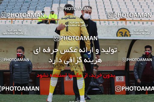 1598323, Tehran, Iran, لیگ برتر فوتبال ایران، Persian Gulf Cup، Week 16، Second Leg، Persepolis 1 v 0 Saipa on 2021/03/01 at Azadi Stadium