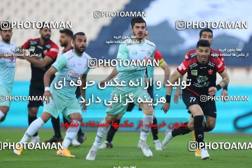 1598324, Tehran, Iran, لیگ برتر فوتبال ایران، Persian Gulf Cup، Week 16، Second Leg، Persepolis 1 v 0 Saipa on 2021/03/01 at Azadi Stadium