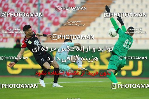 1598354, Tehran, Iran, لیگ برتر فوتبال ایران، Persian Gulf Cup، Week 16، Second Leg، Persepolis 1 v 0 Saipa on 2021/03/01 at Azadi Stadium
