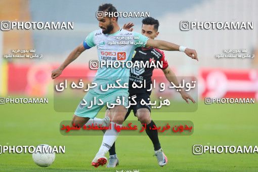 1598363, Tehran, Iran, لیگ برتر فوتبال ایران، Persian Gulf Cup، Week 16، Second Leg، Persepolis 1 v 0 Saipa on 2021/03/01 at Azadi Stadium