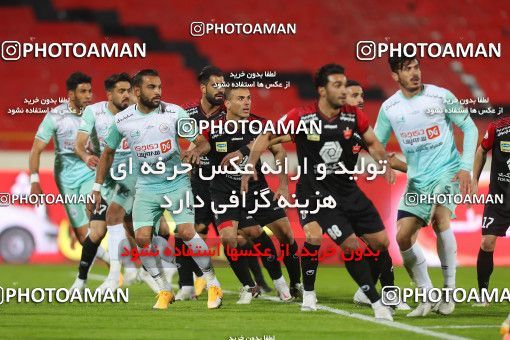 1598317, Tehran, Iran, لیگ برتر فوتبال ایران، Persian Gulf Cup، Week 16، Second Leg، Persepolis 1 v 0 Saipa on 2021/03/01 at Azadi Stadium