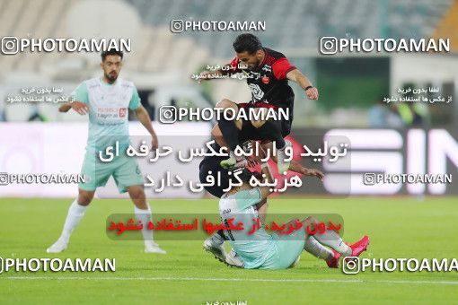 1598299, لیگ برتر فوتبال ایران، Persian Gulf Cup، Week 16، Second Leg، 2021/03/01، Tehran، Azadi Stadium، Persepolis 1 - 0 Saipa