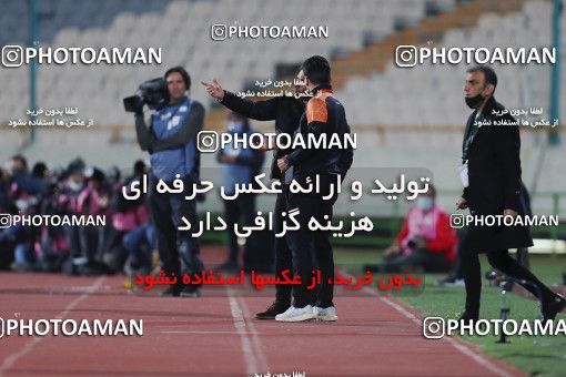 1598352, Tehran, Iran, لیگ برتر فوتبال ایران، Persian Gulf Cup، Week 16، Second Leg، Persepolis 1 v 0 Saipa on 2021/03/01 at Azadi Stadium
