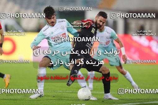1598345, Tehran, Iran, لیگ برتر فوتبال ایران، Persian Gulf Cup، Week 16، Second Leg، Persepolis 1 v 0 Saipa on 2021/03/01 at Azadi Stadium