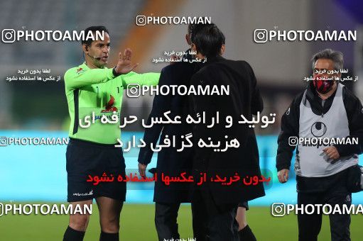 1598315, Tehran, Iran, لیگ برتر فوتبال ایران، Persian Gulf Cup، Week 16، Second Leg، Persepolis 1 v 0 Saipa on 2021/03/01 at Azadi Stadium