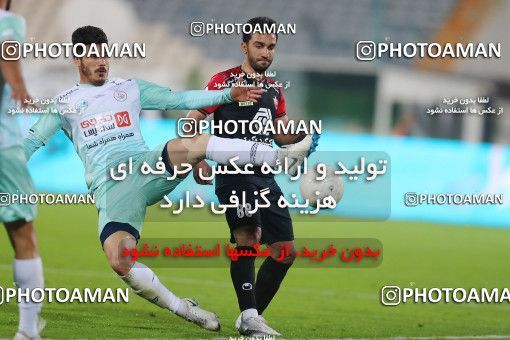 1598349, Tehran, Iran, لیگ برتر فوتبال ایران، Persian Gulf Cup، Week 16، Second Leg، Persepolis 1 v 0 Saipa on 2021/03/01 at Azadi Stadium