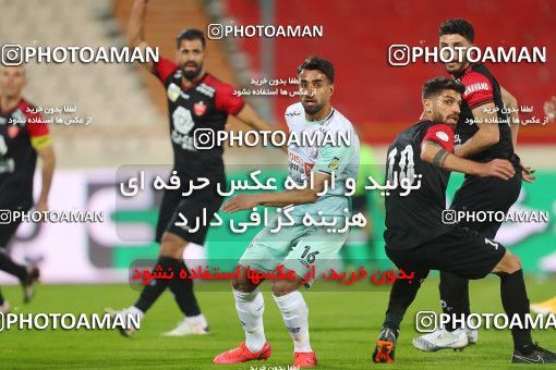 1598365, Tehran, Iran, لیگ برتر فوتبال ایران، Persian Gulf Cup، Week 16، Second Leg، Persepolis 1 v 0 Saipa on 2021/03/01 at Azadi Stadium