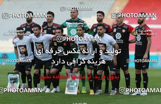 1598567, Tehran, Iran, لیگ برتر فوتبال ایران، Persian Gulf Cup، Week 16، Second Leg، Persepolis 1 v 0 Saipa on 2021/03/01 at Azadi Stadium