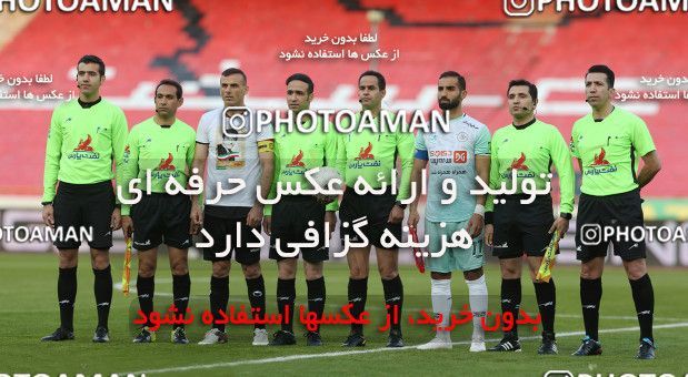 1598550, Tehran, Iran, لیگ برتر فوتبال ایران، Persian Gulf Cup، Week 16، Second Leg، Persepolis 1 v 0 Saipa on 2021/03/01 at Azadi Stadium