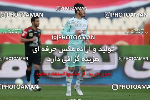 1598497, Tehran, Iran, لیگ برتر فوتبال ایران، Persian Gulf Cup، Week 16، Second Leg، Persepolis 1 v 0 Saipa on 2021/03/01 at Azadi Stadium