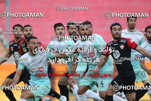 1598517, Tehran, Iran, لیگ برتر فوتبال ایران، Persian Gulf Cup، Week 16، Second Leg، Persepolis 1 v 0 Saipa on 2021/03/01 at Azadi Stadium