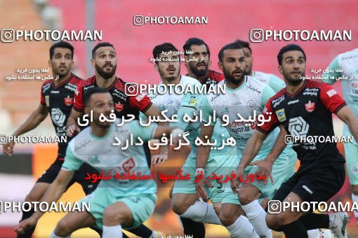 1598610, Tehran, Iran, لیگ برتر فوتبال ایران، Persian Gulf Cup، Week 16، Second Leg، Persepolis 1 v 0 Saipa on 2021/03/01 at Azadi Stadium