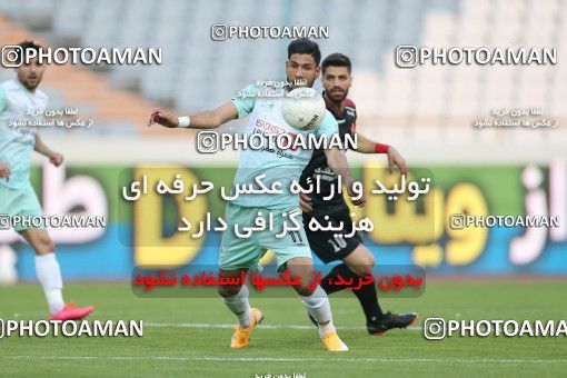 1598479, Tehran, Iran, لیگ برتر فوتبال ایران، Persian Gulf Cup، Week 16، Second Leg، Persepolis 1 v 0 Saipa on 2021/03/01 at Azadi Stadium