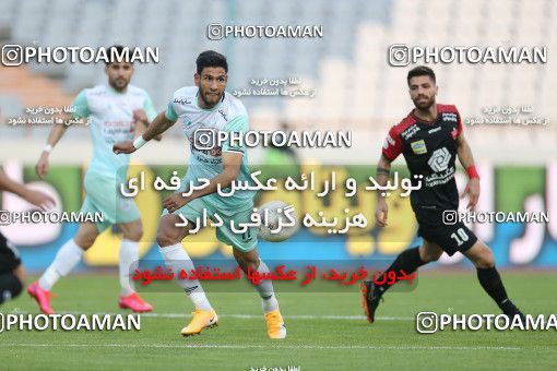 1598627, Tehran, Iran, لیگ برتر فوتبال ایران، Persian Gulf Cup، Week 16، Second Leg، Persepolis 1 v 0 Saipa on 2021/03/01 at Azadi Stadium