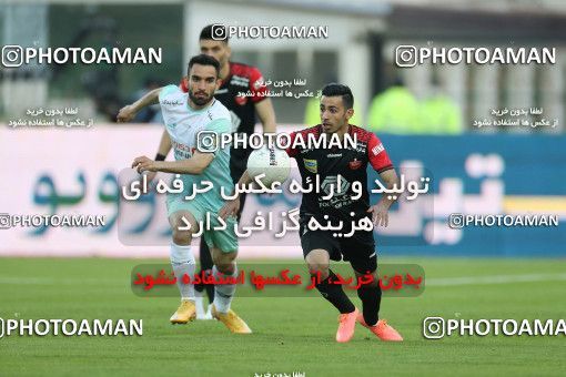 1598545, Tehran, Iran, لیگ برتر فوتبال ایران، Persian Gulf Cup، Week 16، Second Leg، Persepolis 1 v 0 Saipa on 2021/03/01 at Azadi Stadium