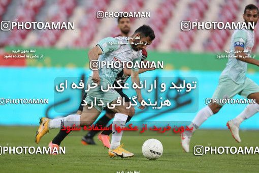 1598583, Tehran, Iran, لیگ برتر فوتبال ایران، Persian Gulf Cup، Week 16، Second Leg، Persepolis 1 v 0 Saipa on 2021/03/01 at Azadi Stadium