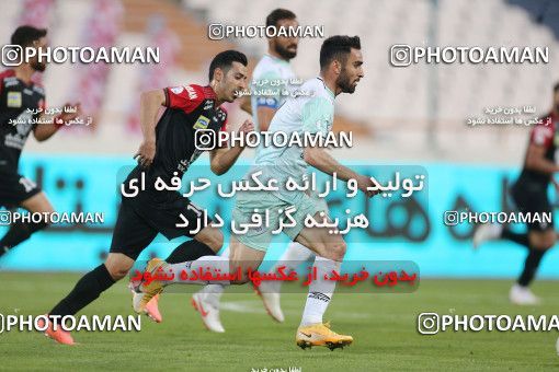 1598499, Tehran, Iran, لیگ برتر فوتبال ایران، Persian Gulf Cup، Week 16، Second Leg، Persepolis 1 v 0 Saipa on 2021/03/01 at Azadi Stadium