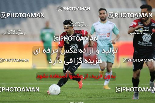 1598879, Tehran, Iran, لیگ برتر فوتبال ایران، Persian Gulf Cup، Week 16، Second Leg، Persepolis 1 v 0 Saipa on 2021/03/01 at Azadi Stadium
