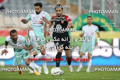 1598918, Tehran, Iran, لیگ برتر فوتبال ایران، Persian Gulf Cup، Week 16، Second Leg، Persepolis 1 v 0 Saipa on 2021/03/01 at Azadi Stadium