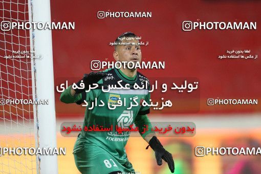 1598870, Tehran, Iran, لیگ برتر فوتبال ایران، Persian Gulf Cup، Week 16، Second Leg، Persepolis 1 v 0 Saipa on 2021/03/01 at Azadi Stadium