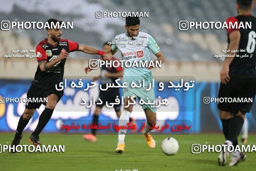 1598856, Tehran, Iran, لیگ برتر فوتبال ایران، Persian Gulf Cup، Week 16، Second Leg، Persepolis 1 v 0 Saipa on 2021/03/01 at Azadi Stadium
