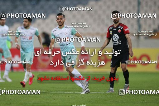 1598757, Tehran, Iran, لیگ برتر فوتبال ایران، Persian Gulf Cup، Week 16، Second Leg، Persepolis 1 v 0 Saipa on 2021/03/01 at Azadi Stadium