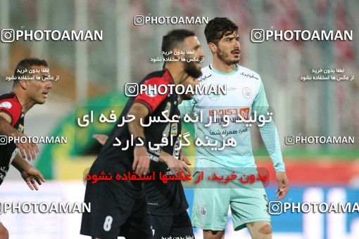 1598850, Tehran, Iran, لیگ برتر فوتبال ایران، Persian Gulf Cup، Week 16، Second Leg، Persepolis 1 v 0 Saipa on 2021/03/01 at Azadi Stadium