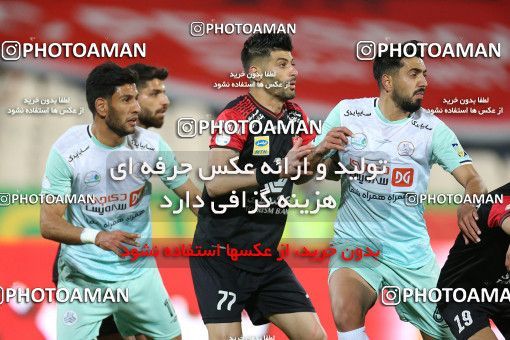 1598832, Tehran, Iran, لیگ برتر فوتبال ایران، Persian Gulf Cup، Week 16، Second Leg، Persepolis 1 v 0 Saipa on 2021/03/01 at Azadi Stadium