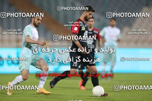 1598807, Tehran, Iran, لیگ برتر فوتبال ایران، Persian Gulf Cup، Week 16، Second Leg، Persepolis 1 v 0 Saipa on 2021/03/01 at Azadi Stadium