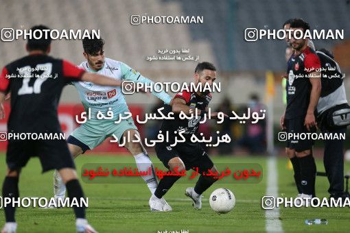 1598811, Tehran, Iran, لیگ برتر فوتبال ایران، Persian Gulf Cup، Week 16، Second Leg، Persepolis 1 v 0 Saipa on 2021/03/01 at Azadi Stadium