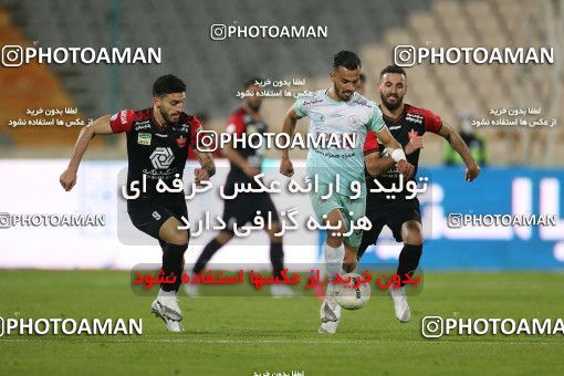 1598753, Tehran, Iran, لیگ برتر فوتبال ایران، Persian Gulf Cup، Week 16، Second Leg، Persepolis 1 v 0 Saipa on 2021/03/01 at Azadi Stadium