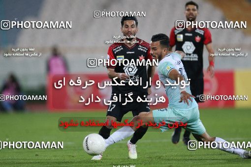 1598919, Tehran, Iran, لیگ برتر فوتبال ایران، Persian Gulf Cup، Week 16، Second Leg، Persepolis 1 v 0 Saipa on 2021/03/01 at Azadi Stadium