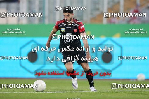 1598741, Tehran, Iran, لیگ برتر فوتبال ایران، Persian Gulf Cup، Week 16، Second Leg، Persepolis 1 v 0 Saipa on 2021/03/01 at Azadi Stadium