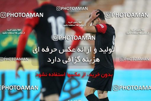 1598862, Tehran, Iran, لیگ برتر فوتبال ایران، Persian Gulf Cup، Week 16، Second Leg، Persepolis 1 v 0 Saipa on 2021/03/01 at Azadi Stadium
