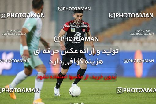 1598797, Tehran, Iran, لیگ برتر فوتبال ایران، Persian Gulf Cup، Week 16، Second Leg، Persepolis 1 v 0 Saipa on 2021/03/01 at Azadi Stadium