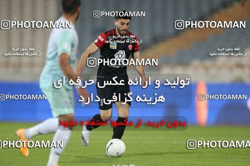 1598846, Tehran, Iran, لیگ برتر فوتبال ایران، Persian Gulf Cup، Week 16، Second Leg، Persepolis 1 v 0 Saipa on 2021/03/01 at Azadi Stadium
