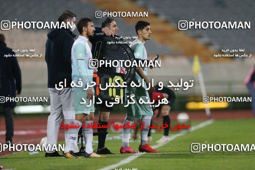 1598759, Tehran, Iran, لیگ برتر فوتبال ایران، Persian Gulf Cup، Week 16، Second Leg، Persepolis 1 v 0 Saipa on 2021/03/01 at Azadi Stadium