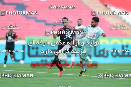 1598435, Tehran, Iran, لیگ برتر فوتبال ایران، Persian Gulf Cup، Week 16، Second Leg، Persepolis 1 v 0 Saipa on 2021/03/01 at Azadi Stadium