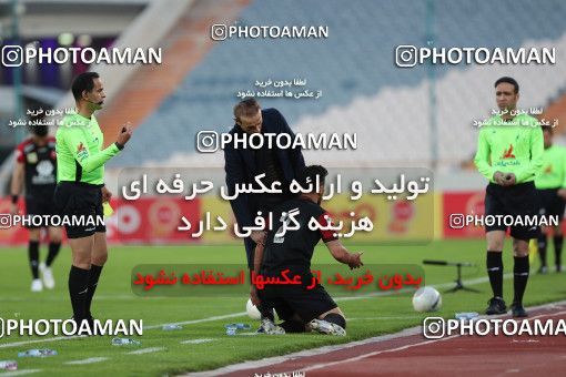 1598393, Tehran, Iran, لیگ برتر فوتبال ایران، Persian Gulf Cup، Week 16، Second Leg، Persepolis 1 v 0 Saipa on 2021/03/01 at Azadi Stadium
