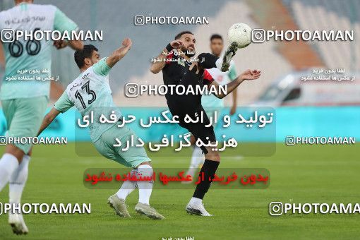 1598455, Tehran, Iran, لیگ برتر فوتبال ایران، Persian Gulf Cup، Week 16، Second Leg، Persepolis 1 v 0 Saipa on 2021/03/01 at Azadi Stadium