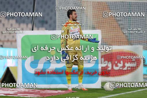 1598416, Tehran, Iran, لیگ برتر فوتبال ایران، Persian Gulf Cup، Week 16، Second Leg، Persepolis 1 v 0 Saipa on 2021/03/01 at Azadi Stadium