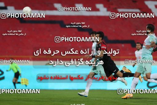 1598395, Tehran, Iran, لیگ برتر فوتبال ایران، Persian Gulf Cup، Week 16، Second Leg، Persepolis 1 v 0 Saipa on 2021/03/01 at Azadi Stadium