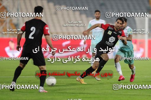1598403, Tehran, Iran, لیگ برتر فوتبال ایران، Persian Gulf Cup، Week 16، Second Leg، Persepolis 1 v 0 Saipa on 2021/03/01 at Azadi Stadium