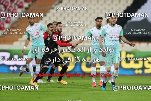 1598442, Tehran, Iran, لیگ برتر فوتبال ایران، Persian Gulf Cup، Week 16، Second Leg، Persepolis 1 v 0 Saipa on 2021/03/01 at Azadi Stadium