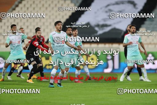 1598425, Tehran, Iran, لیگ برتر فوتبال ایران، Persian Gulf Cup، Week 16، Second Leg، Persepolis 1 v 0 Saipa on 2021/03/01 at Azadi Stadium