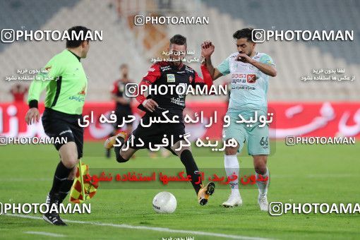 1598424, Tehran, Iran, لیگ برتر فوتبال ایران، Persian Gulf Cup، Week 16، Second Leg، Persepolis 1 v 0 Saipa on 2021/03/01 at Azadi Stadium